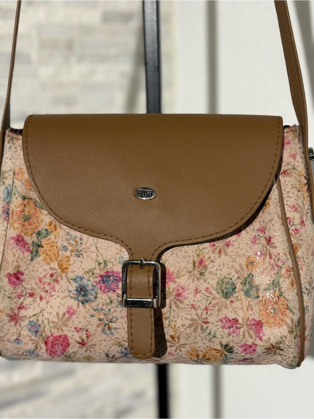 BUSH, Australian luxury label, crossbody kangaroo leather bag